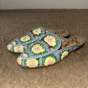 Sam Edelman Multicolor Crochet Loafers